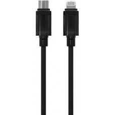 MORE CHOICE (4620202553850) K67ia USB 3.0A PD 27W для Lightning ng 8-pin Type-C - 1м , черный