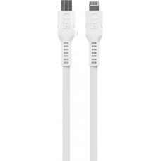 MORE CHOICE (4620202553676) K65ia USB 3.0A PD 27W для Lightning ng 8-pin Type-C - 1м , белый