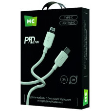 MORE CHOICE (4620202554581) K83ia 2м USB 3.0A PD 27W для Lightning ng 8-pin -2 м , черный