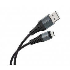 HOCO (6931474710543) X38 USB (m)-microUSB (m) 1.0м - черный