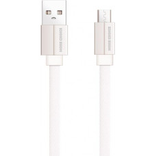 More choice (4627151194486) K20m Дата-кабель USB 2.1A для micro плоский USB - 1м White