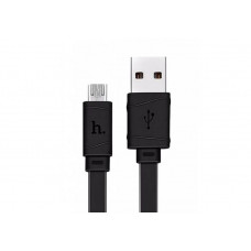 HOCO (6931474777461) X85 USB (m) - microUSB (m) 1.0м - черный