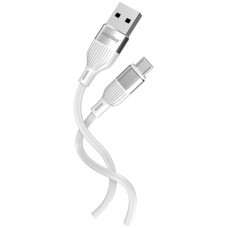 SMARTBUY (iK-12-S72w) S72 MicroUSB белый, 2.4 А, сил., 1м