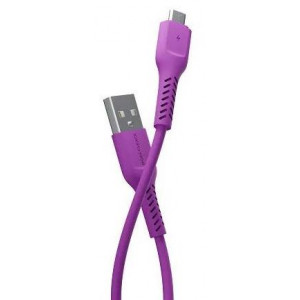 MORE CHOICE (4627151193113) K16m USB (m)-microUSB (m) 1.0м - фиолетовый