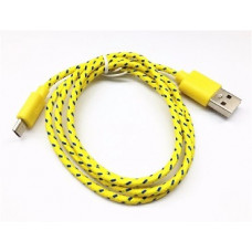 SMARTBUY IK-12N YELLOW USB - MICRO USB нейлон 1.м желтый