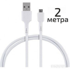 ENERGY Кабель ET-31-2 USB/MicroUSB, цвет - белый