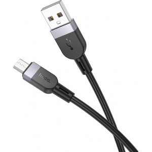 HOCO (6942007636223) X109m 2.4A USB-microUSB 1 m черный