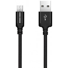 More choice K12m Дата-кабель USB 2.1A для micro USB - 1м Black