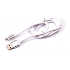 HARPER SCH-330 WHITE (MICRO-USB, 1м, оплетка силикон)