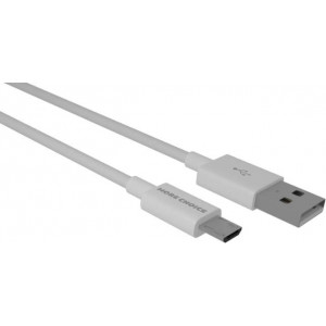 MORE CHOICE (4627151195964) K24m USB 2.1A microUSB белый - 1,0m