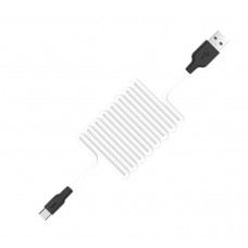 HOCO (6957531071402) X21 USB (m) - Type-C (m) 1.0m - белый/черный