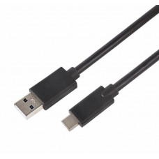 REXANT (18-1881) Кабель USB-Type-C/PVC/black/1m/REXANT