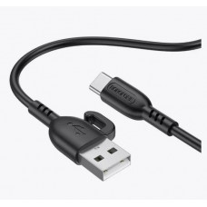 BOROFONE (6974443389920) BX91 USB 3.0A для Type-C Black 1 м