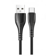 MORE CHOICE (4627151192819) K22a USB (m)-Type-C (m) 1.0м - черный