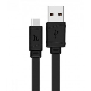 HOCO (6957531042693) X5 USB-Type-C 2.4A 1.0М силикон черный