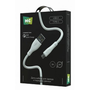 MORE CHOICE (4620202553003) K60a USB 3.0A для Type-C - 1 м , белый