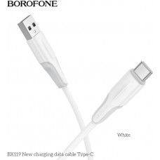 BOROFONE (6941991122002) BX119a USB 3.0A для Type-C - 1м , белый