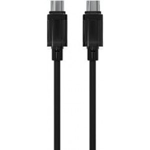 MORE CHOICE (4620202553812) K67aa USB 3.0A PD 60W для Type-C Type-C - 1 м , черный