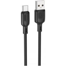 BOROFONE (6941991115554) BX113 USB 3.0A для Type-C Black 3 м