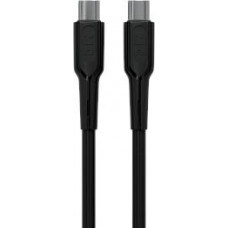 MORE CHOICE (4620202553218) K63aa 2м USB 3.0A PD 60W для Type-C Type-C- 2м , черный