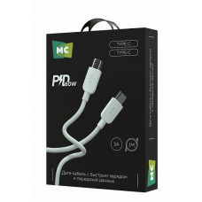 MORE CHOICE (4620202554710) K85aa USB 3.0A PD 60W для Type-C Type-C - 1 м , белый