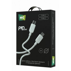 MORE CHOICE (4620202554710) K85aa USB 3.0A PD 60W для Type-C Type-C - 1 м , белый