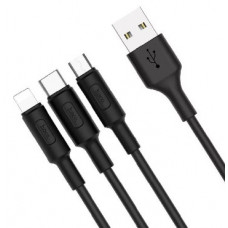 HOCO (6957531080145) X25 USB-Type-C 2A 1.0m - черный