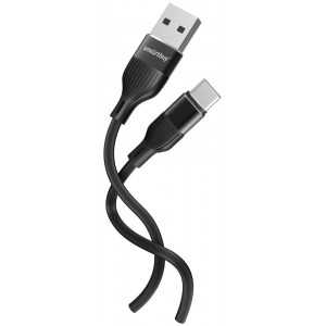 SMARTBUY (iK-3112-S72b) S72 Type C черный, 3 А, сил., 1м,