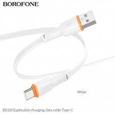 BOROFONE (6941991120954) BX118a USB 3.0A для Type-C - 1м , белый