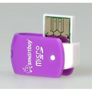 SMARTBUY (SBR-706-F) MicroSD фиолетовый