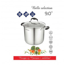 VENSAL 1529VS Кастрюля Vensal Belle selection из нержавеющей стали 9л (24см) с крышкой