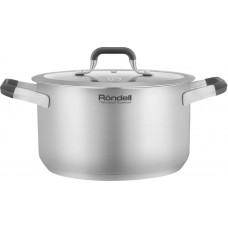 RONDELL Кастрюля Stolz RDS-1754 5.2л. d=24см (с крышкой) стальной