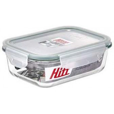 HITT Контейнер для продуктов 1,0л герметичный, стеклянный, жаропрочный H241034/К О8163
