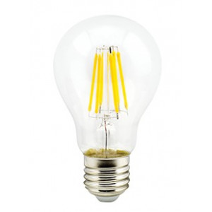 ECOLA N7LW10ELC 10,0W ФИЛАМЕНТ A60 220-240V E27 2700K 360° прозр. нитевидная (RA 80, 100 LM)