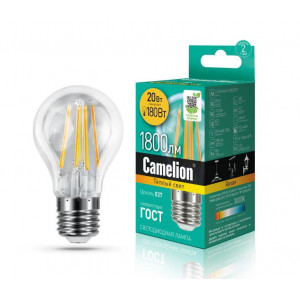 CAMELION (13718) LED20-A60-FL/830/E27