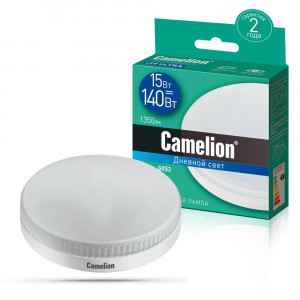 CAMELION LED15-GX53/845/GX53 (Эл.лампа светодиодная 15Вт 220В) 4500К