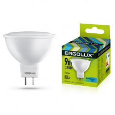 ERGOLUX (13625) LED-JCDR-9W-GU5.3-4K (Эл.лампа светодиодная JCDR 9Вт GU5.3 4500K 172-265В)