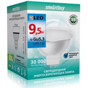 SMARTBUY (SBL-GU5_3-9_5-60K) 9.5W/6000K/GU5.3