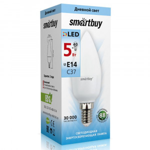 SMARTBUY (SBL-C37-05-30K-E14) C37-05W/3000/E14 (10)