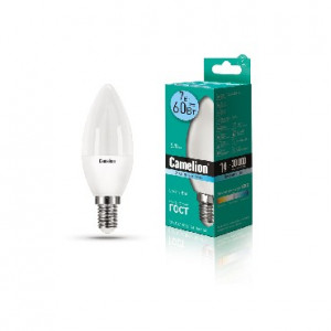 CAMELION LED7-C35/845/E14 (Эл.лампа светодиодная 7Вт 220В)