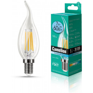 CAMELION LED7-C35/865/E14 (Эл.лампа светодиодная 7Вт 220В)