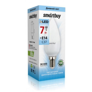 SMARTBUY (SBL-C37-07-60K-E14) C37-07W/6000/E14 (10)