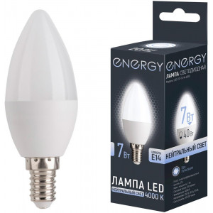 ENERGY LED С37-7-E14-4000 (109289)