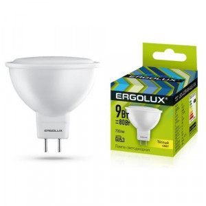 ERGOLUX (13624) LED-JCDR-9W-GU5.3-3K