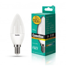 CAMELION LED12-C35/830/E14 (Эл.лампа светодиодная 12Вт 220В)