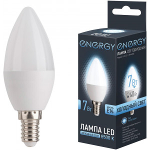 ENERGY LED С37-7-E14-6500 (109290)