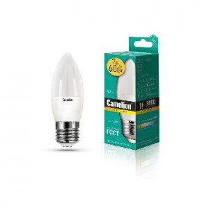 CAMELION (12077) LED7-C35/830/E27