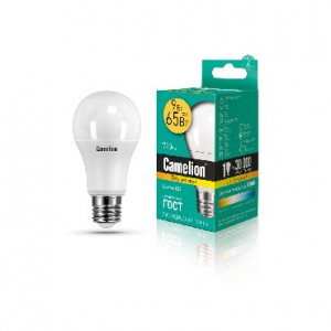 CAMELION LED9-A60/830/E27 (Эл.лампа светодиодная 3000К)