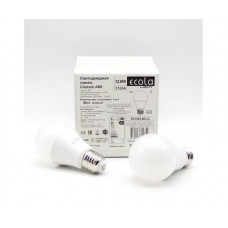 ECOLA TK7V12ELC LIGHT CLASSIC LED 12,0W A60 220V E27 4000K (композит) 110X60 (1 из ч/б уп. по 4)