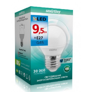 SMARTBUY (SBL-G45-9_5-60K-E27) G45-9.5W/6000/E27